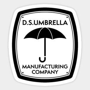 D.S. Umbrella Manufacturing Company 1963 Sticker